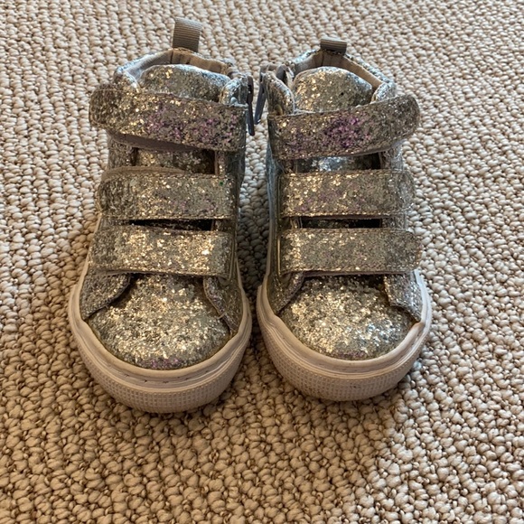 Gap Glitter Hi-tops - Picture 1 of 4